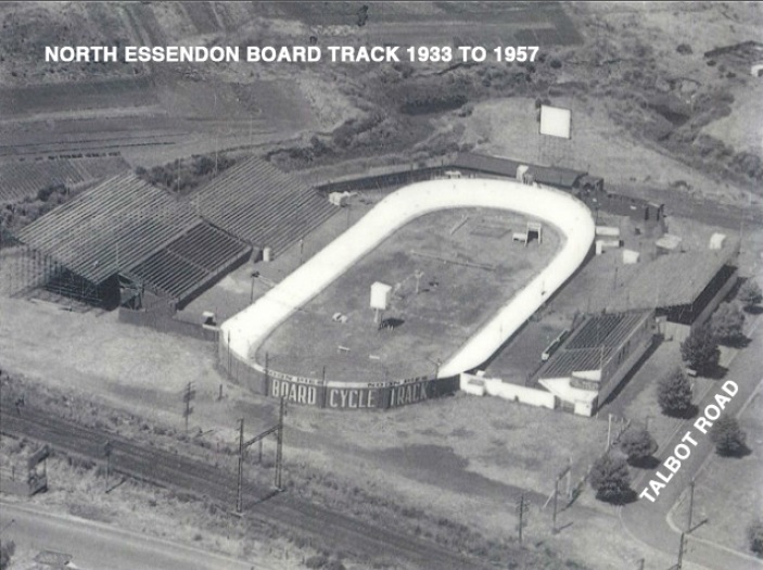 North Essendon Board Cycle track