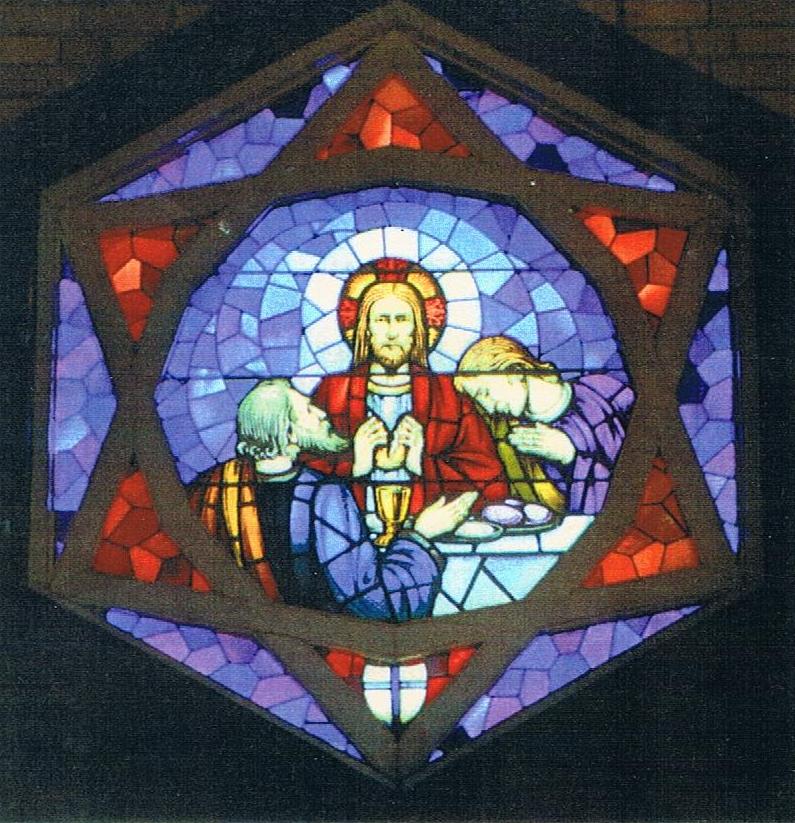 'Methodist' Stained Glass Window
